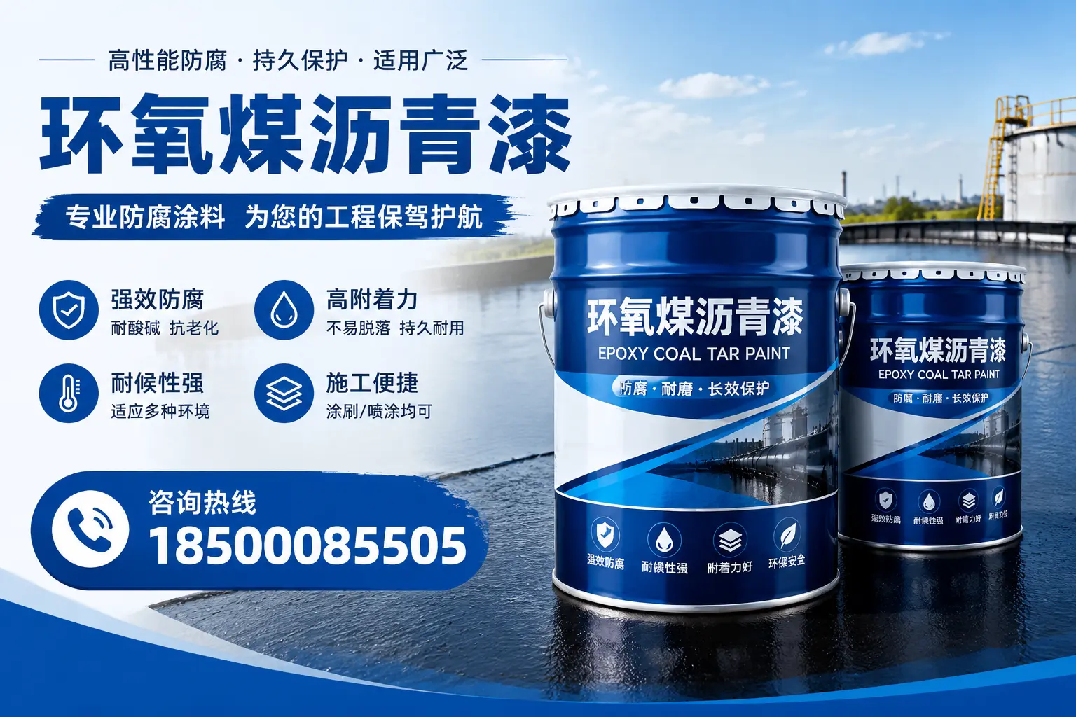 环氧煤沥青漆与其他漆类的比较,广安用户的选择依据